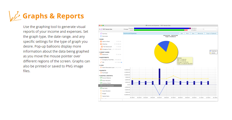 Moneydance personal finance software